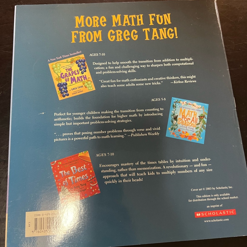 Children Book: Math Appeal - Picture 2 of 2